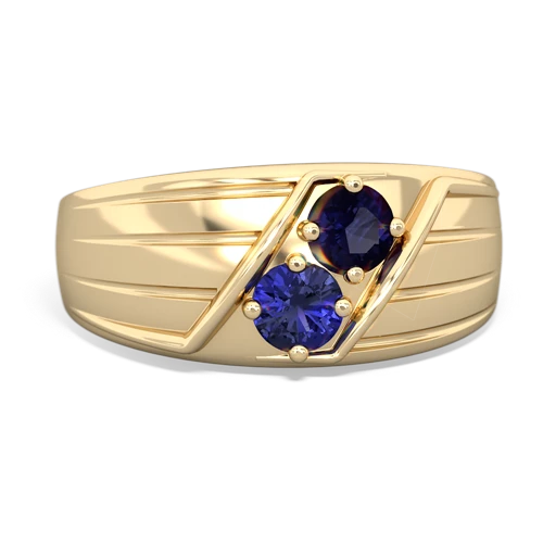 sapphire-lab sapphire mens ring