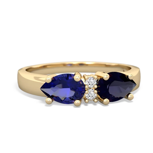 sapphire-lab sapphire timeless ring