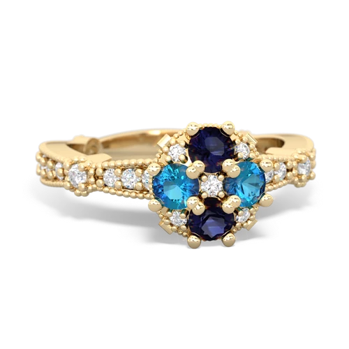 sapphire-london topaz art deco engagement ring