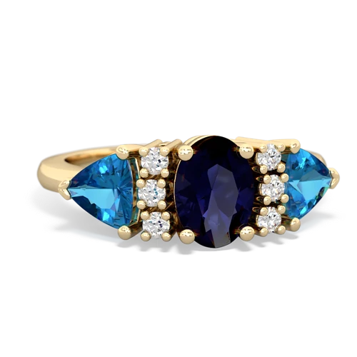 sapphire-london topaz timeless ring