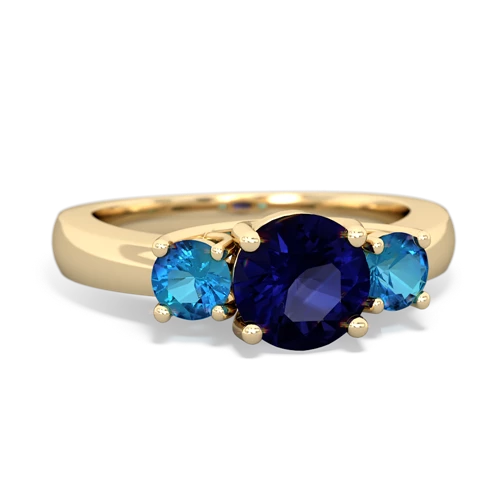 sapphire-london topaz timeless ring