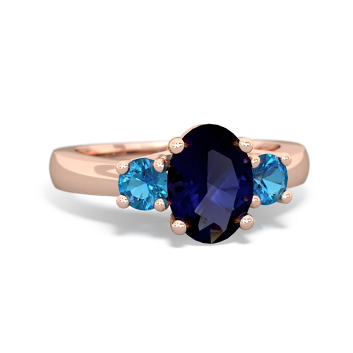 sapphire-london topaz timeless ring