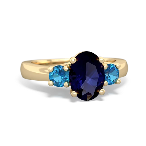 sapphire-london topaz timeless ring