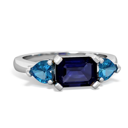 sapphire-london topaz timeless ring