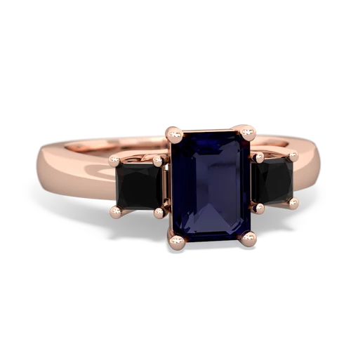 sapphire-onyx timeless ring