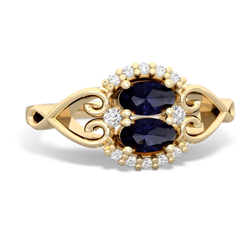 Sapphire Love Nest Genuine Sapphire ring Ring
