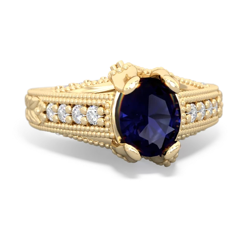Sapphire Antique Style Genuine Sapphire ring Ring