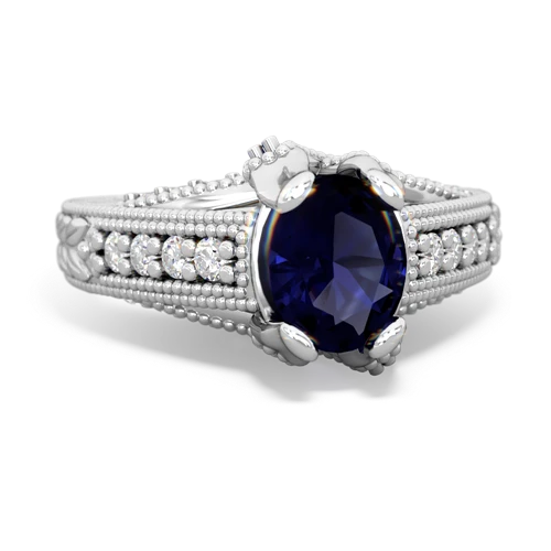 sapphire engagement ring