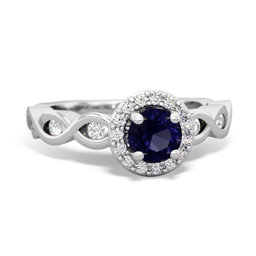 sapphire engagement ring