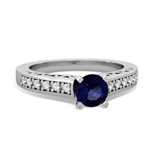 sapphire engagement ring