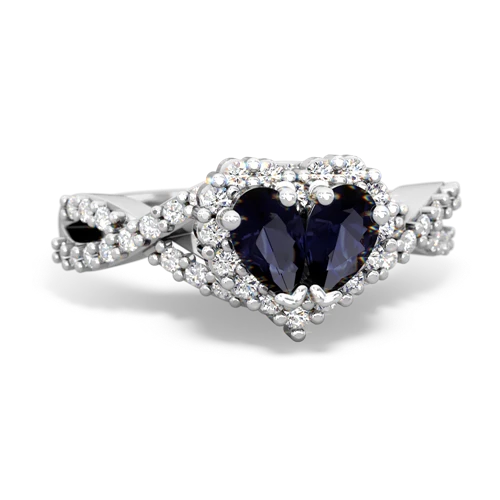 sapphire engagement ring