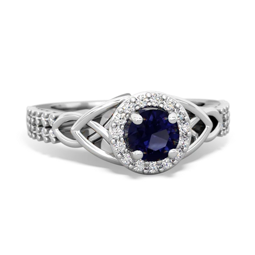 sapphire engagement ring