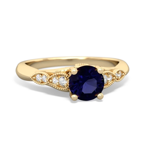 Sapphire Antique Elegance Genuine Sapphire ring Ring