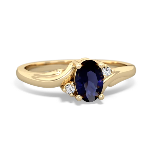 sapphire filligree ring