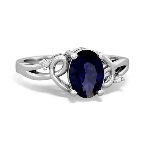Sapphire Swirls Genuine Sapphire ring Ring
