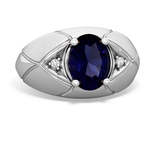 Sapphire Men's Genuine Sapphire ring Ring
