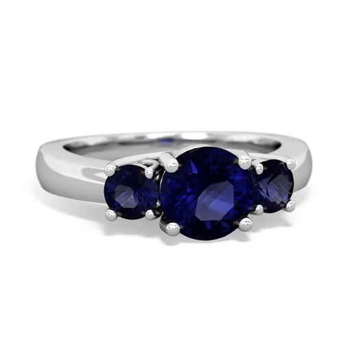 sapphire timeless ring