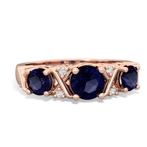 sapphire timeless ring