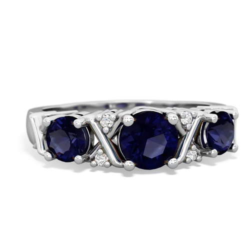 sapphire timeless ring
