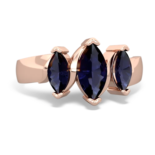 sapphire-lab sapphire keepsake ring