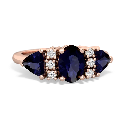 onyx-tanzanite timeless ring