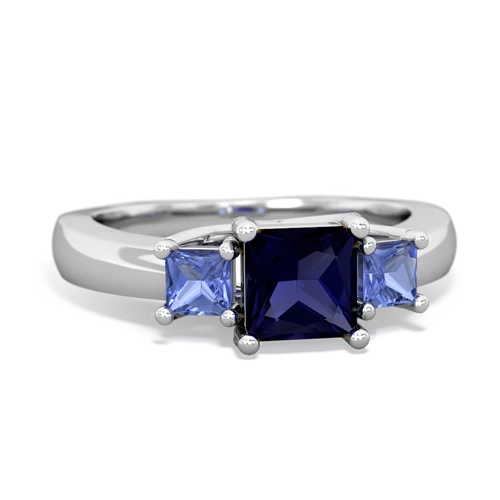 sapphire-tanzanite timeless ring