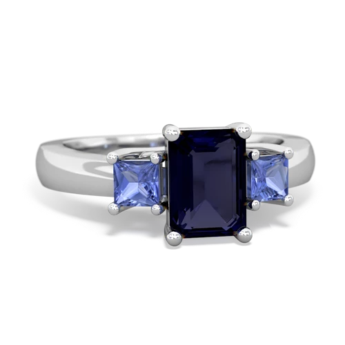 sapphire-tanzanite timeless ring