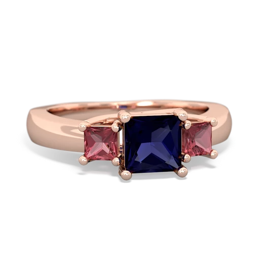 sapphire-tourmaline timeless ring