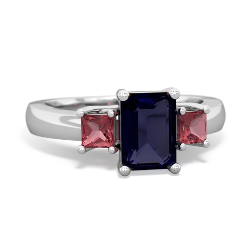 sapphire-tourmaline timeless ring