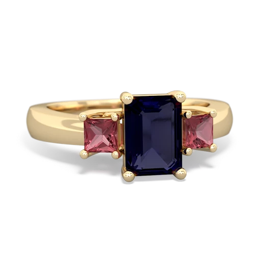 sapphire-tourmaline timeless ring