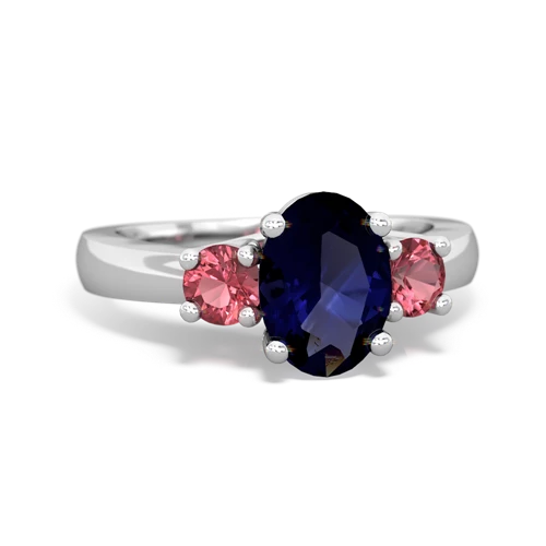 sapphire-tourmaline timeless ring