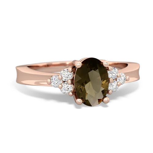 smoky quartz timeless ring