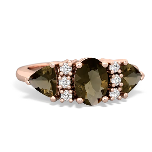 smoky quartz timeless ring