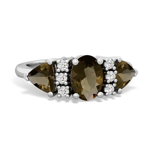 smoky quartz timeless ring