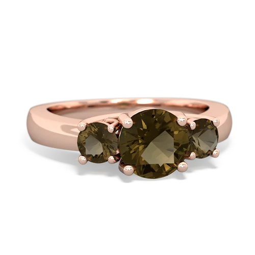 smoky quartz timeless ring