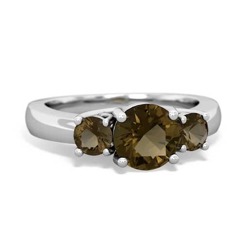 smoky quartz timeless ring