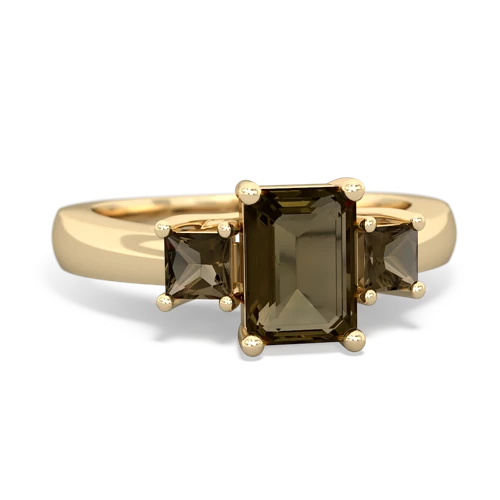 smoky quartz timeless ring