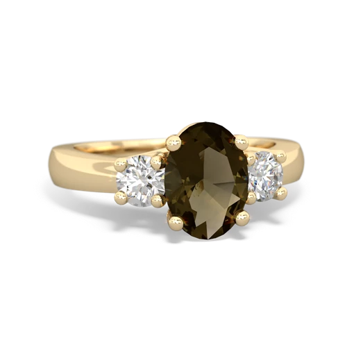 smoky quartz timeless ring