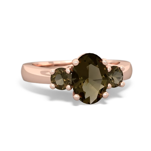 smoky quartz timeless ring