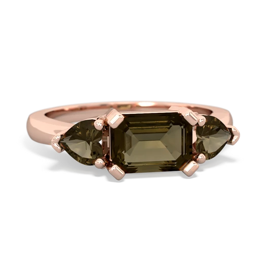 smoky quartz timeless ring