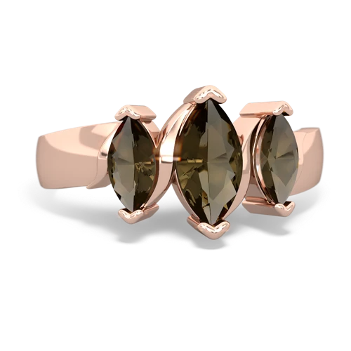 pink sapphire-peridot keepsake ring