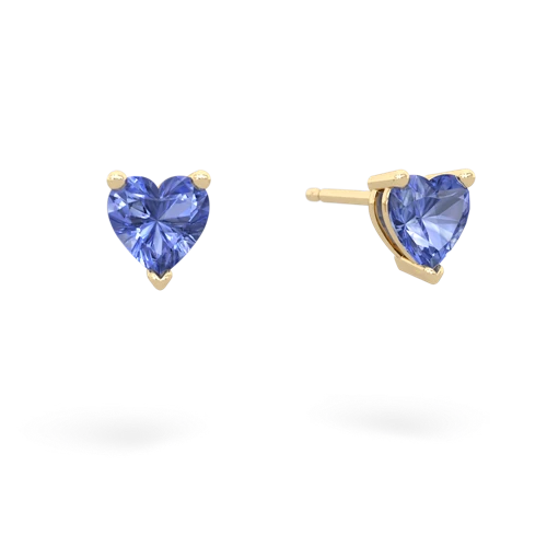 tanzanite stud earrings