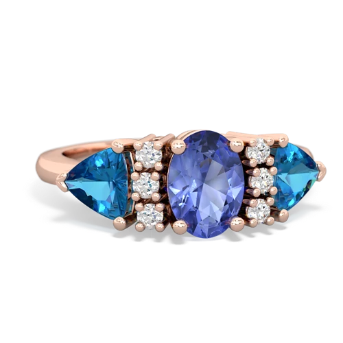 tanzanite-london topaz timeless ring