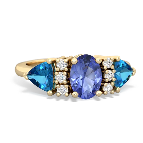 tanzanite-london topaz timeless ring