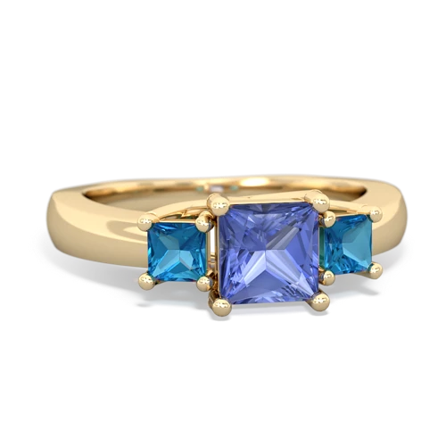 tanzanite-london topaz timeless ring