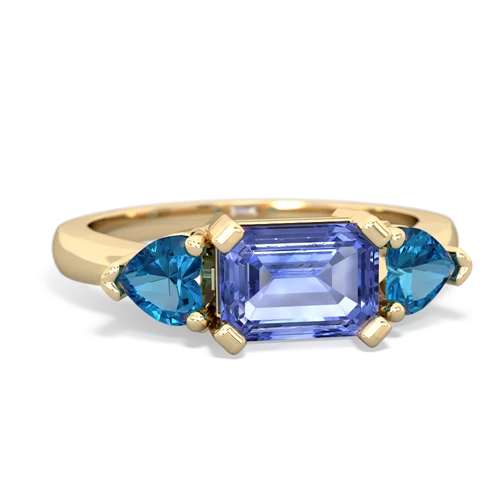 tanzanite-london topaz timeless ring