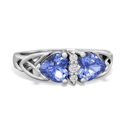 tanzanite celtic ring