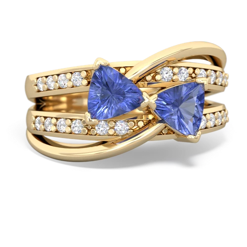 tanzanite couture ring