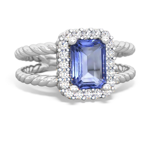 tanzanite couture ring