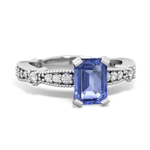 tanzanite engagement ring